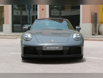 Porsche  911 Carrera  12 Cylinder  Sport  Grey  2025
