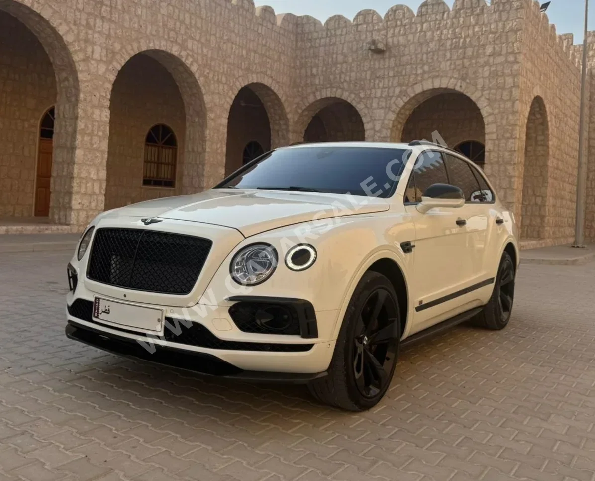 Bentley  Bentayga  First Edition  2017  Automatic  69,000 Km  12 Cylinder  Four Wheel Drive (4WD)  SUV  White