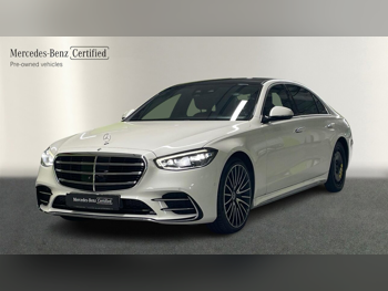 Mercedes-Benz  S-Class  450  2023  Automatic  26,518 Km  6 Cylinder  Four Wheel Drive (4WD)  Sedan  White  With Warranty