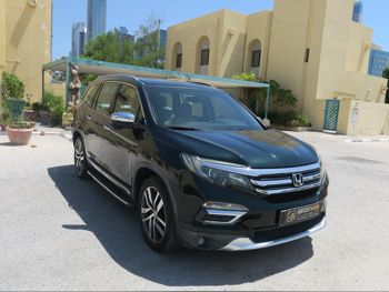 Honda  Pilot  Touring  2017  Automatic  98,000 Km  6 Cylinder  Four Wheel Drive (4WD)  SUV  Olive Green  With Warranty