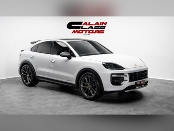 Porsche  Cayenne  Turbo GT  2024  Automatic  12,761 Km  8 Cylinder  All Wheel Drive (AWD)  SUV  White