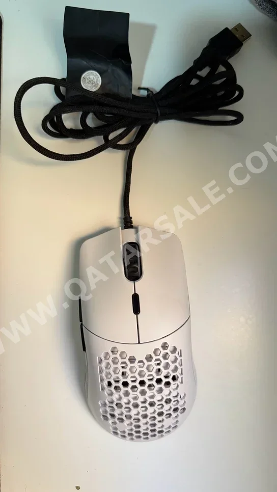 Computer Mouse White  Mouse Only /  Wired