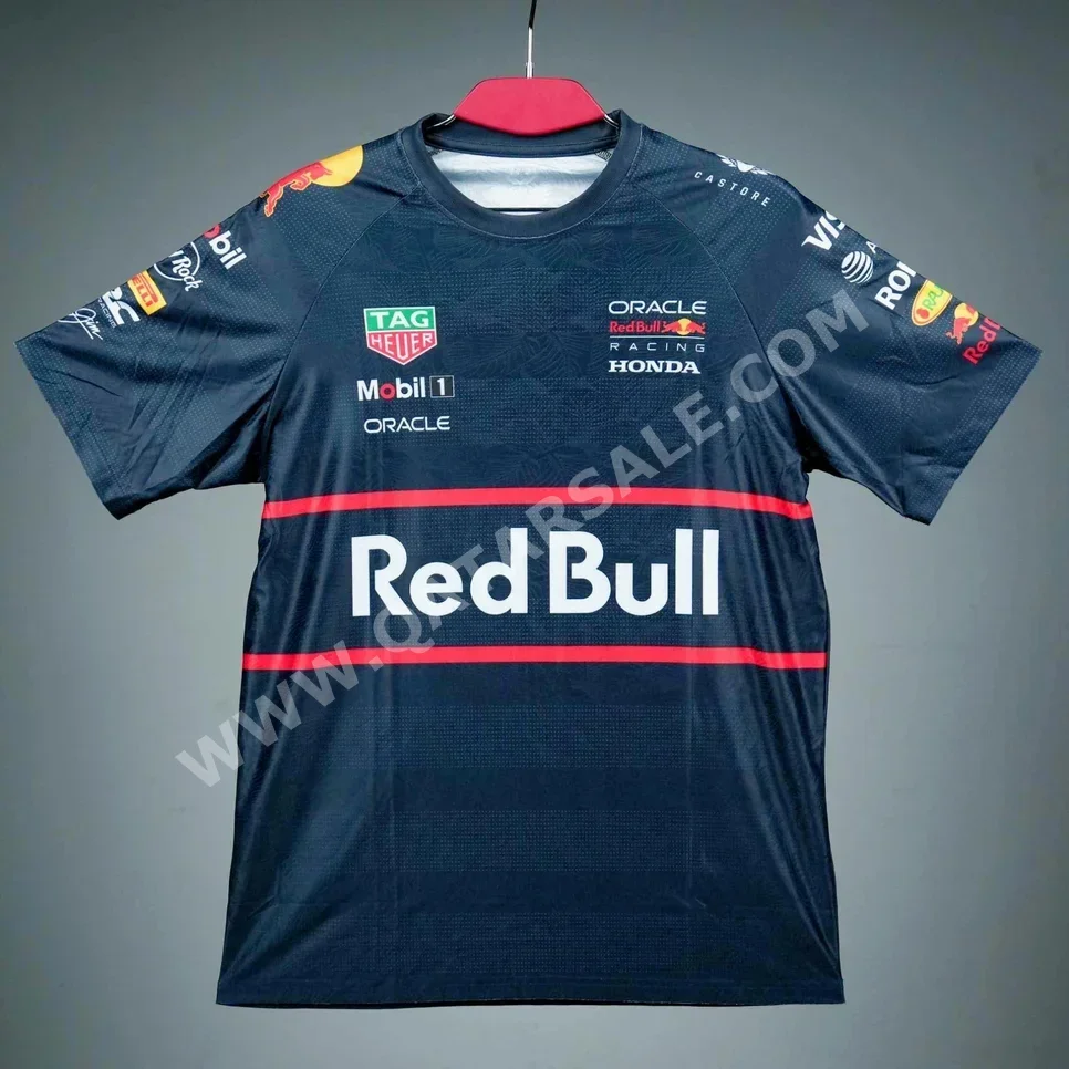 Men Clothes T-Shirts Multi-Colored Polyester Spring/Summer / Size: XL