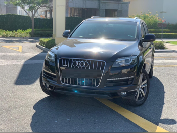 Audi  Q7  45 TFSI Quattro  2014  Automatic  108,000 Km  6 Cylinder  All Wheel Drive (AWD)  SUV  Black