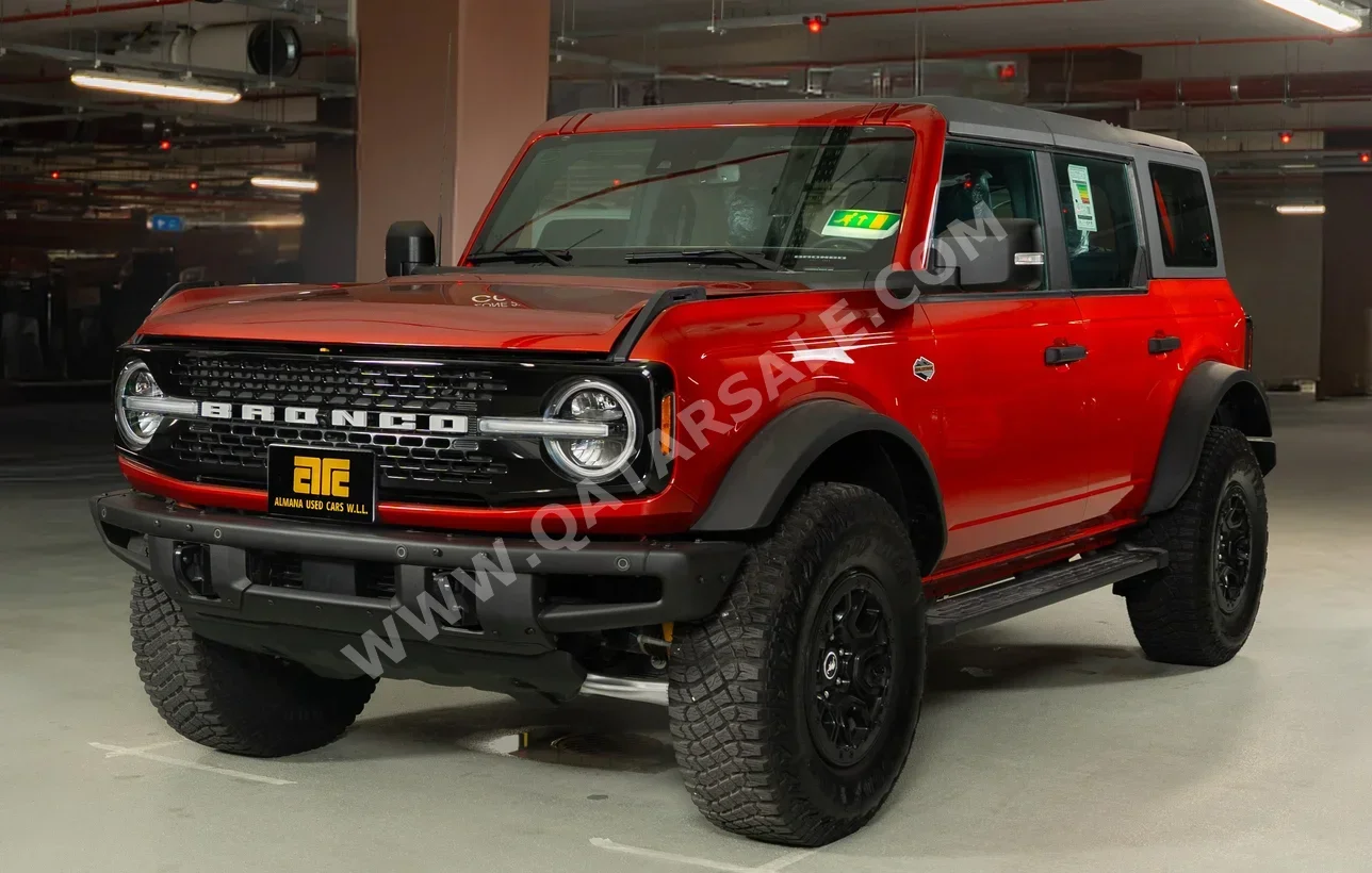 Ford  Bronco  Wild Trak  2022  Automatic  0 Km  6 Cylinder  Four Wheel Drive (4WD)  SUV  Red  With Warranty