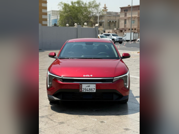 Kia  K4  Sedan  Red  2026