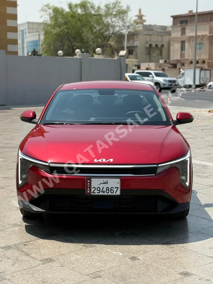 Kia  K4  Sedan  Red  2026