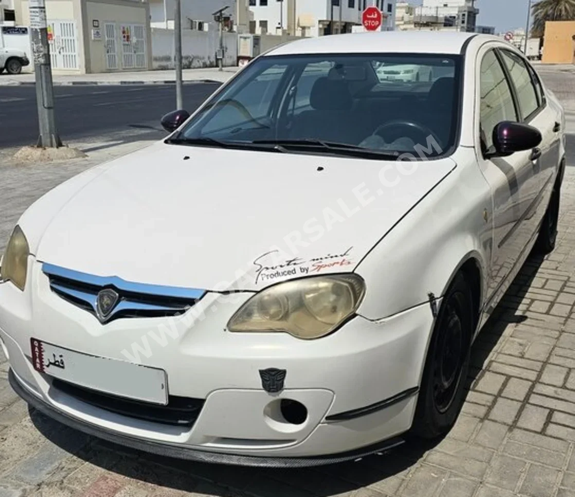 بروتون  بيرسونا  2009  اوتوماتيك  163,000 كم  4 سلندر  سحب امامي  سيدان  أبيض