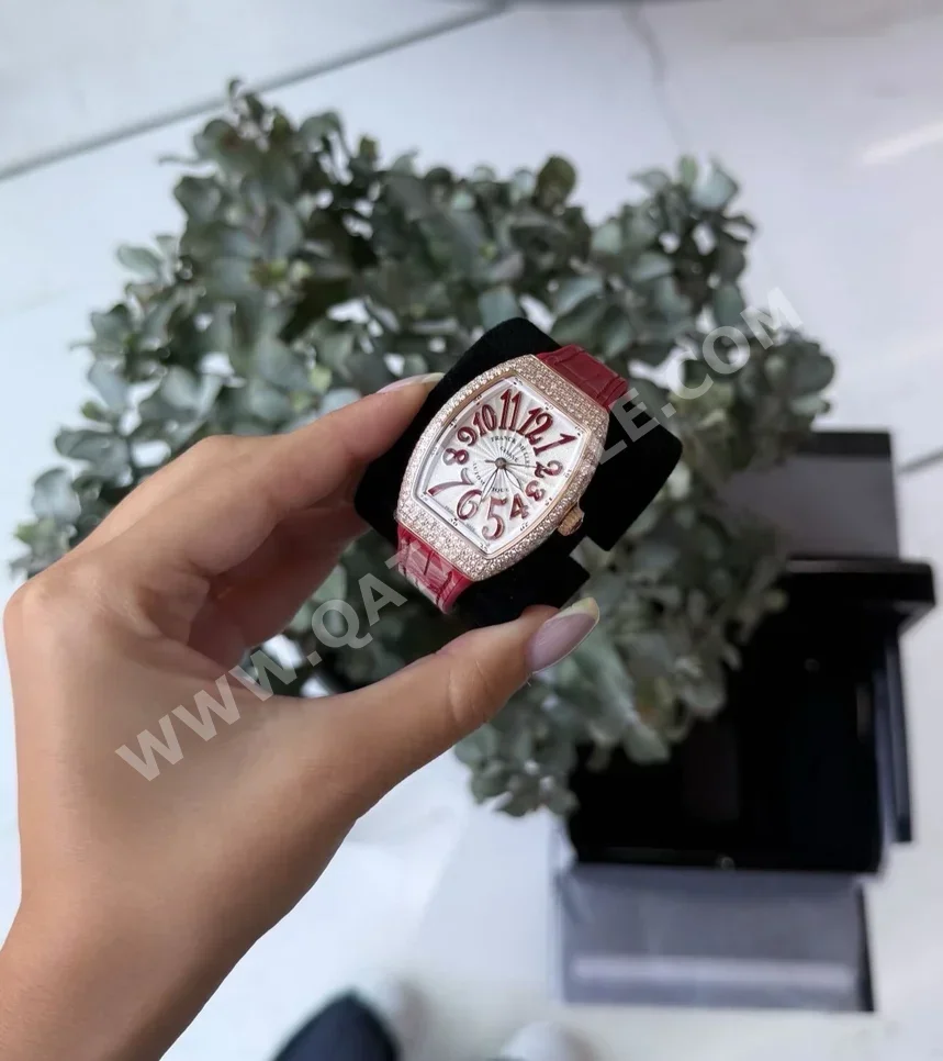 Watches - Franck Muller  - Analogue Watches  - Red  - Women Watches