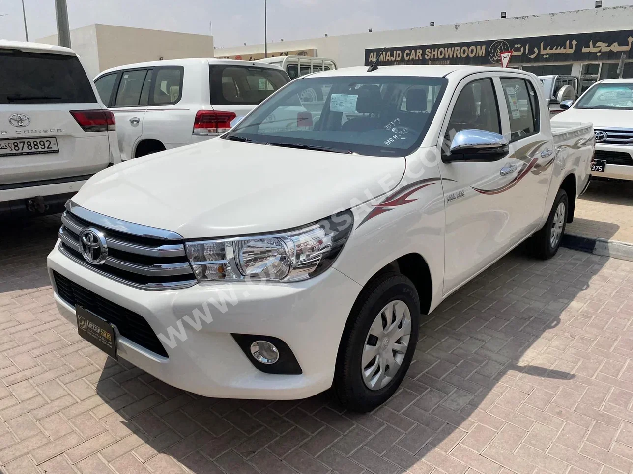Toyota  Hilux  2025  Automatic  0 Km  4 Cylinder  Front Wheel Drive (FWD)  Pick Up  White  With Warranty