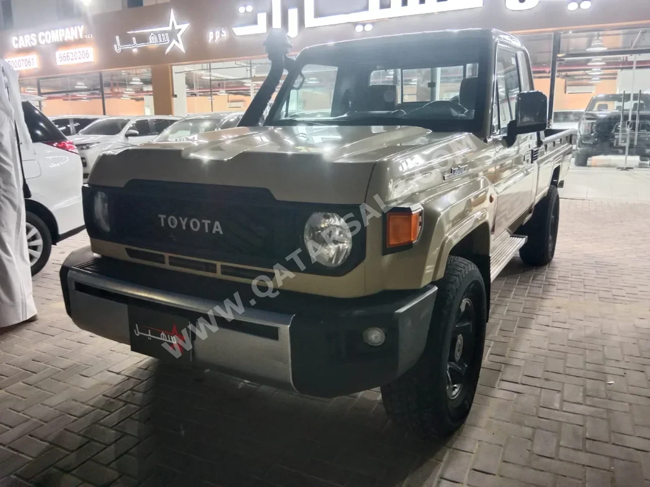 Toyota  Land Cruiser  LX  2024  Manual  87,000 Km  6 Cylinder  Four Wheel Drive (4WD)  Pick Up  Beige  With Warranty