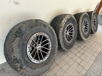 Tire & Rims BFgoodrich Made in United States of America (USA) /  4 Seasons  Rim Included  17"