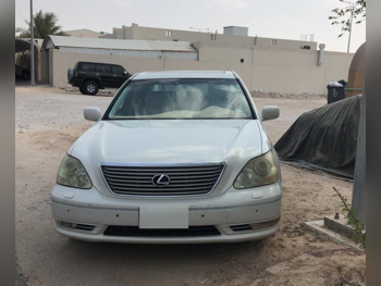 لكزس  ال اس  430  2004  اوتوماتيك  400,000 كم  8 سلندر  دفع خلفي  سيدان  أبيض لؤلؤي