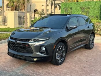 Chevrolet  Blazer  RS  2020  Automatic  81,000 Km  6 Cylinder  Four Wheel Drive (4WD)  SUV  Dark Gray  With Warranty