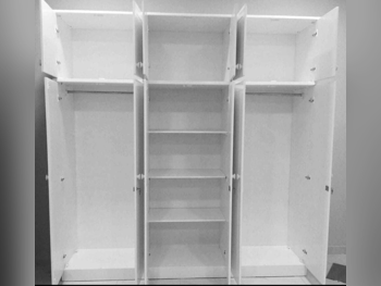 Wardrobes & Dressers - Doha Furniture  - Wardrobes  - White