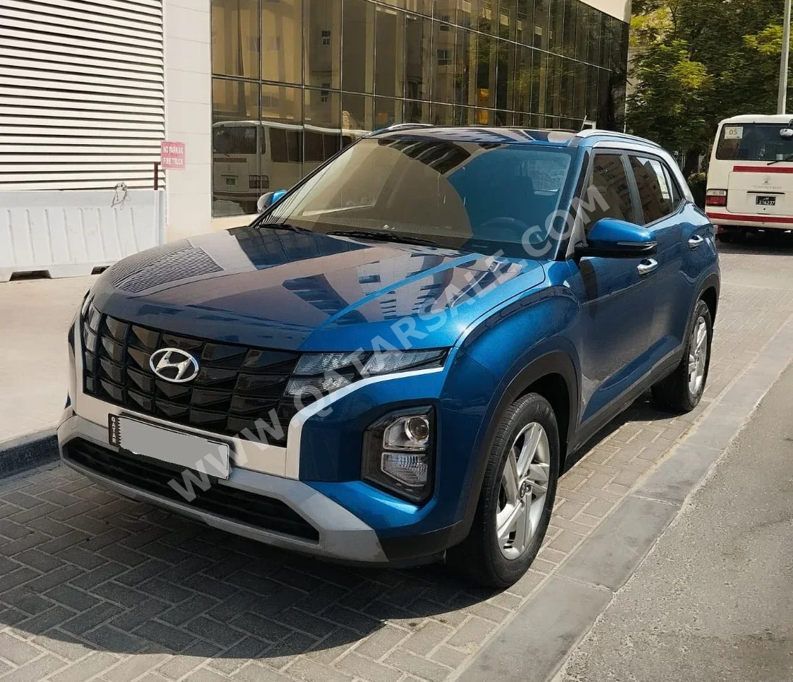 Hyundai  Creta  2023  Automatic  107,000 Km  4 Cylinder  Front Wheel Drive (FWD)  SUV  Blue