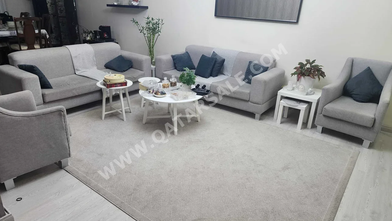 Sofas, Couches & Chairs Sofa Set  - Fabric  - Gray