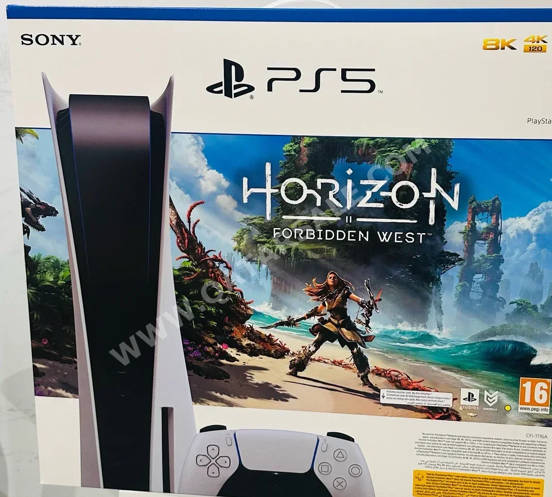 Video Games Consoles - Sony  - PlayStation 5 Disk  - 825 GB