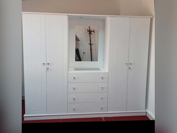 Wardrobes & Dressers - Doha Furniture  - Wardrobes  - White