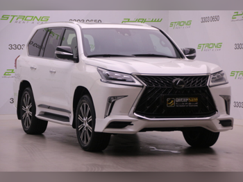 Lexus  LX  570 S  2018  Automatic  249,000 Km  8 Cylinder  Four Wheel Drive (4WD)  SUV  White