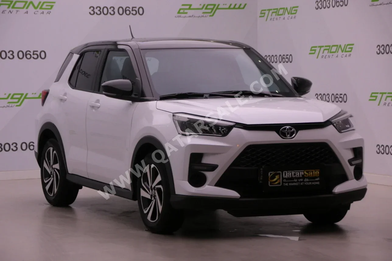 Toyota  Raize  2024  Automatic  18,000 Km  3 Cylinder  Front Wheel Drive (FWD)  SUV  Pearl  With Warranty