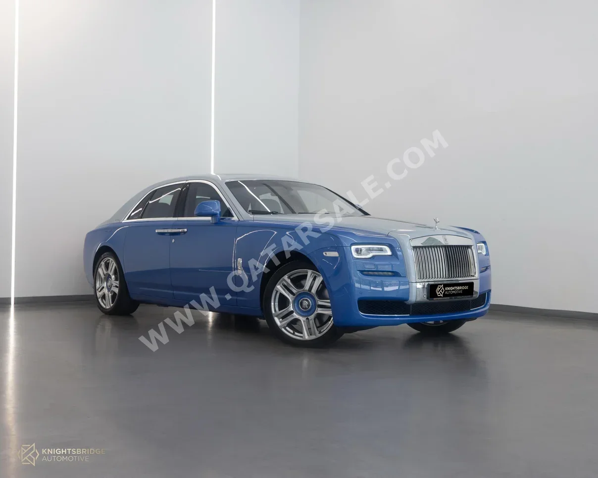 Rolls-Royce  Ghost  2015  Automatic  31,700 Km  12 Cylinder  All Wheel Drive (AWD)  Sedan  Blue and Silver