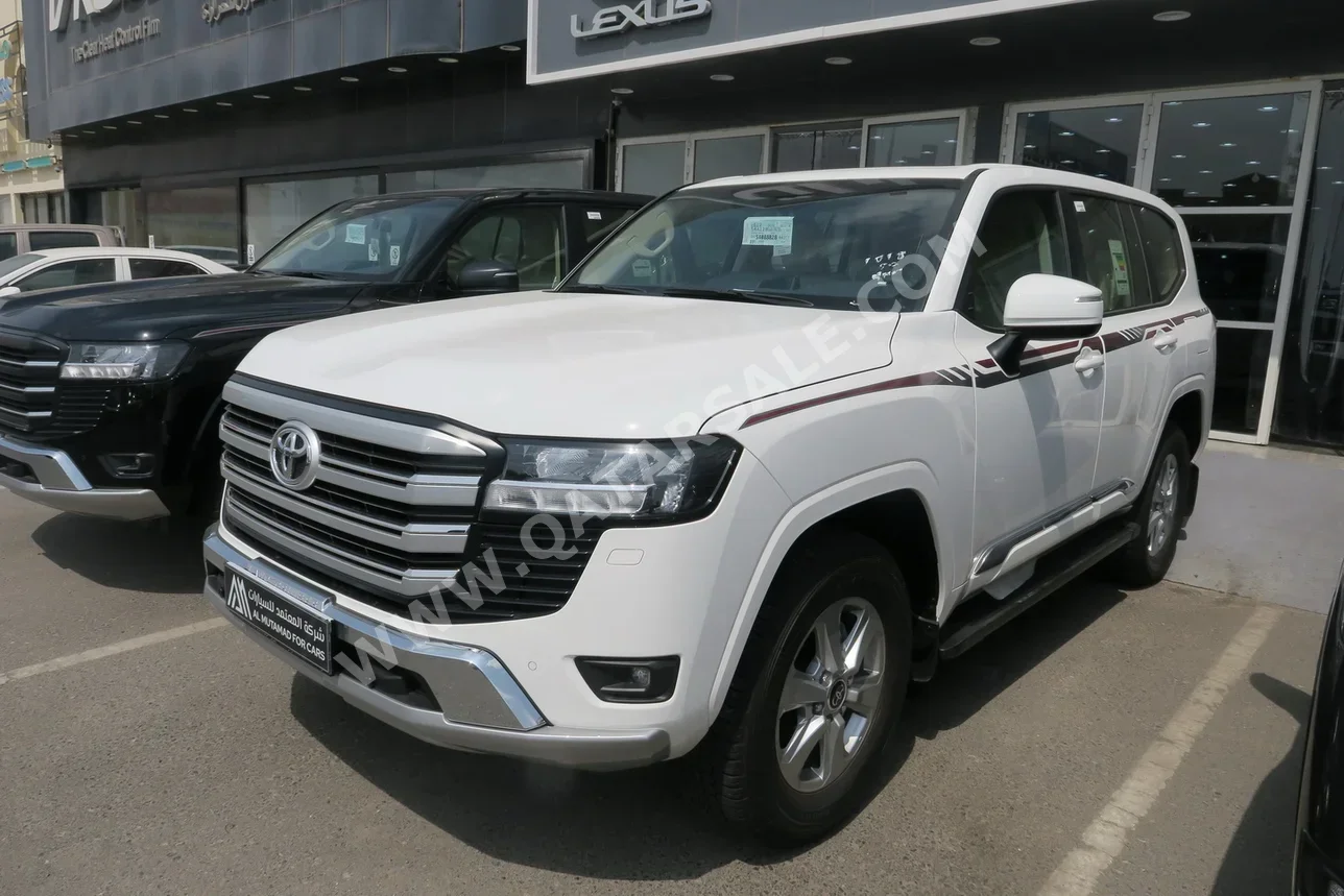 Toyota  Land Cruiser  GXR  2025  Automatic  0 Km  6 Cylinder  Four Wheel Drive (4WD)  SUV  White  With Warranty