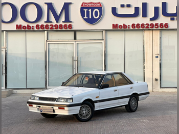 Nissan  Skyline  1989  Manual  82,000 Km  4 Cylinder  Rear Wheel Drive (RWD)  Classic  White