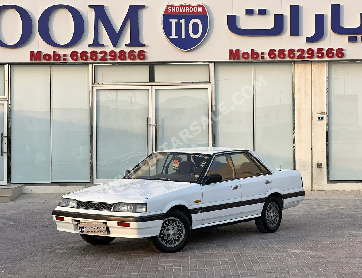 Nissan  Skyline  1989  Manual  82,000 Km  4 Cylinder  Rear Wheel Drive (RWD)  Classic  White