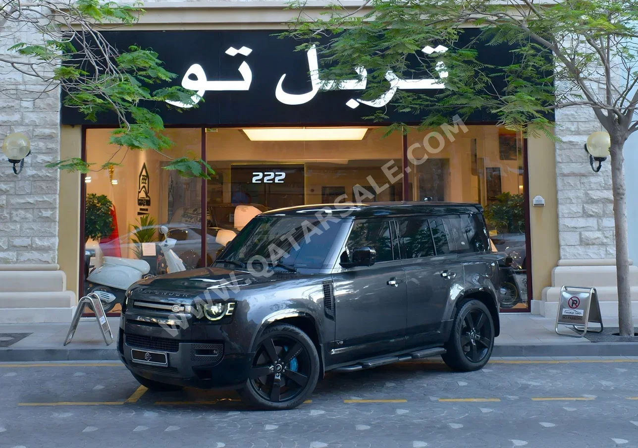 لاند روفر  ديفيندر  110  2022  اوتوماتيك  50,160 كم  8 سلندر  دفع رباعي  اس يو في  رمادي كاربيثيان  تحت الضمان