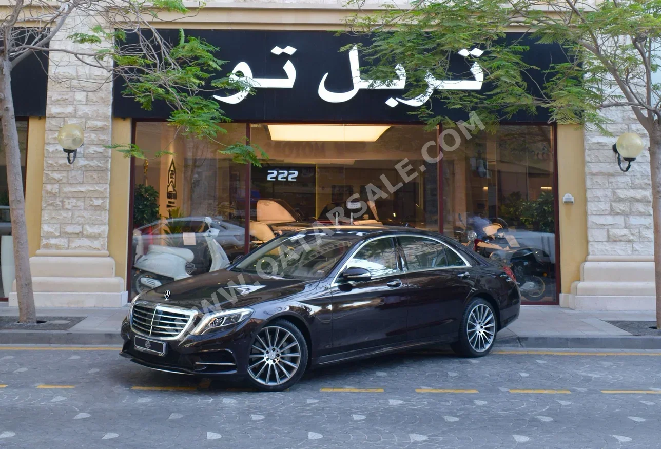 Mercedes-Benz  S-Class  400  2014  Automatic  143,500 Km  6 Cylinder  Rear Wheel Drive (RWD)  Sedan  Black