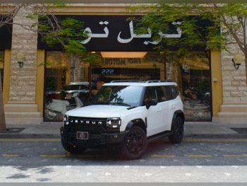 Jetour  T2  Luxury  2025  Automatic  24,200 Km  4 Cylinder  Four Wheel Drive (4WD)  SUV  White  With Warranty