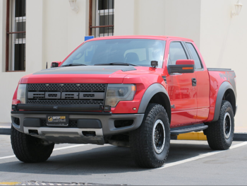 Ford  Raptor  SVT  2013  Automatic  89,000 Km  8 Cylinder  Four Wheel Drive (4WD)  Pick Up  Red