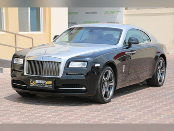 Rolls-Royce  Wraith  2014  Automatic  65,000 Km  12 Cylinder  All Wheel Drive (AWD)  Coupe / Sport  Black and Silver