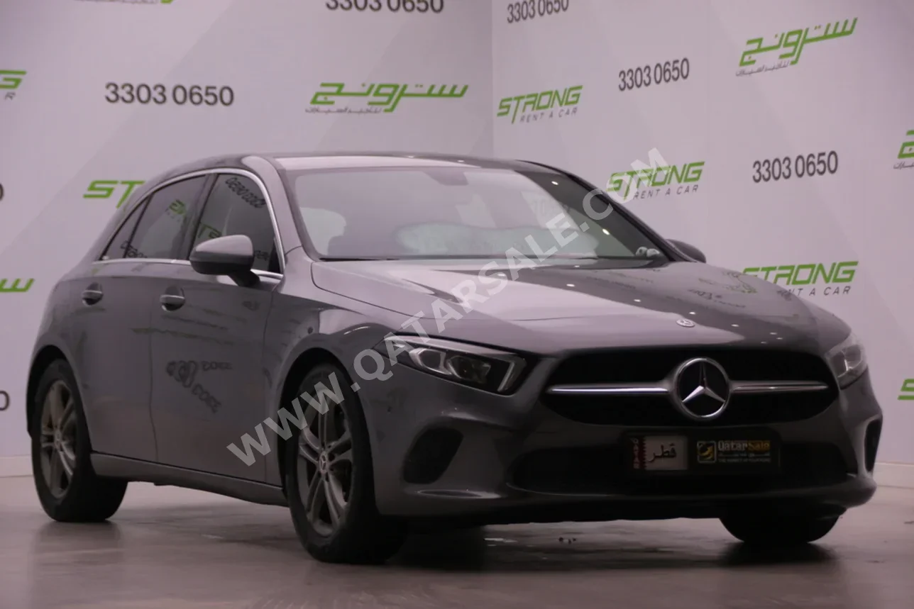 Mercedes-Benz  A-Class  200  2019  Automatic  171,000 Km  4 Cylinder  Rear Wheel Drive (RWD)  Hatchback  Gray