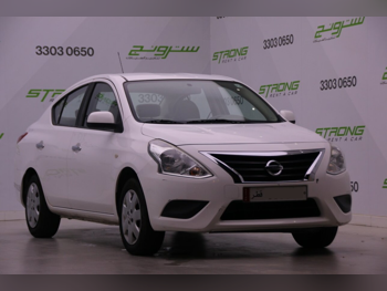 Nissan  Sunny  2021  Automatic  55,000 Km  4 Cylinder  Front Wheel Drive (FWD)  Sedan  White