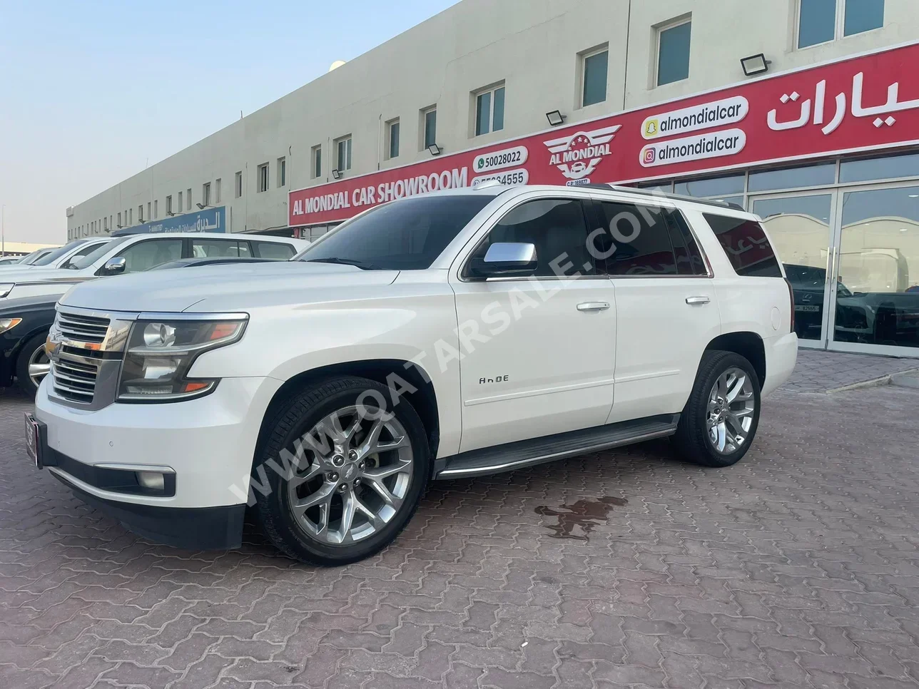 Chevrolet  Tahoe  Premier  2018  Automatic  197,000 Km  8 Cylinder  Four Wheel Drive (4WD)  SUV  White