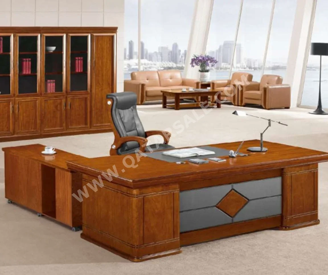 المكاتب ومكاتب الحاسوب - مكتب مدير  - ميرير للمفروشات  - أحمر