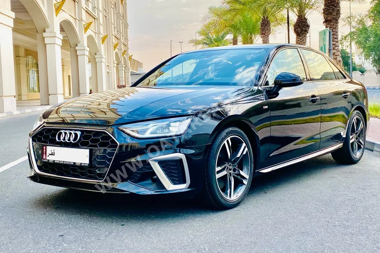 Audi  A4  S-line  2024  Automatic  24,000 Km  4 Cylinder  All Wheel Drive (AWD)  Sedan  Black  With Warranty