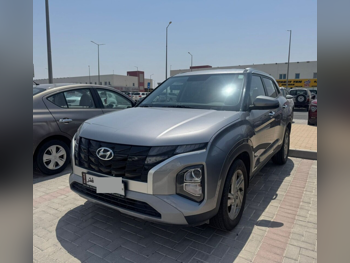 Hyundai  Creta  2024  Automatic  39,000 Km  4 Cylinder  Front Wheel Drive (FWD)  SUV  Silver  With Warranty