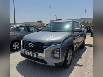 Hyundai  Creta  2024  Automatic  36,000 Km  4 Cylinder  Front Wheel Drive (FWD)  SUV  Silver  With Warranty