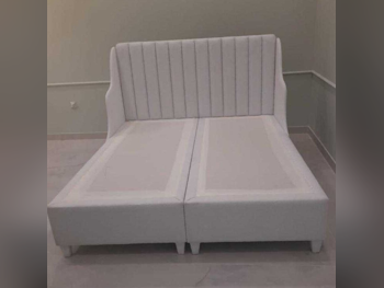 Beds - King  - White  - Mattress Included