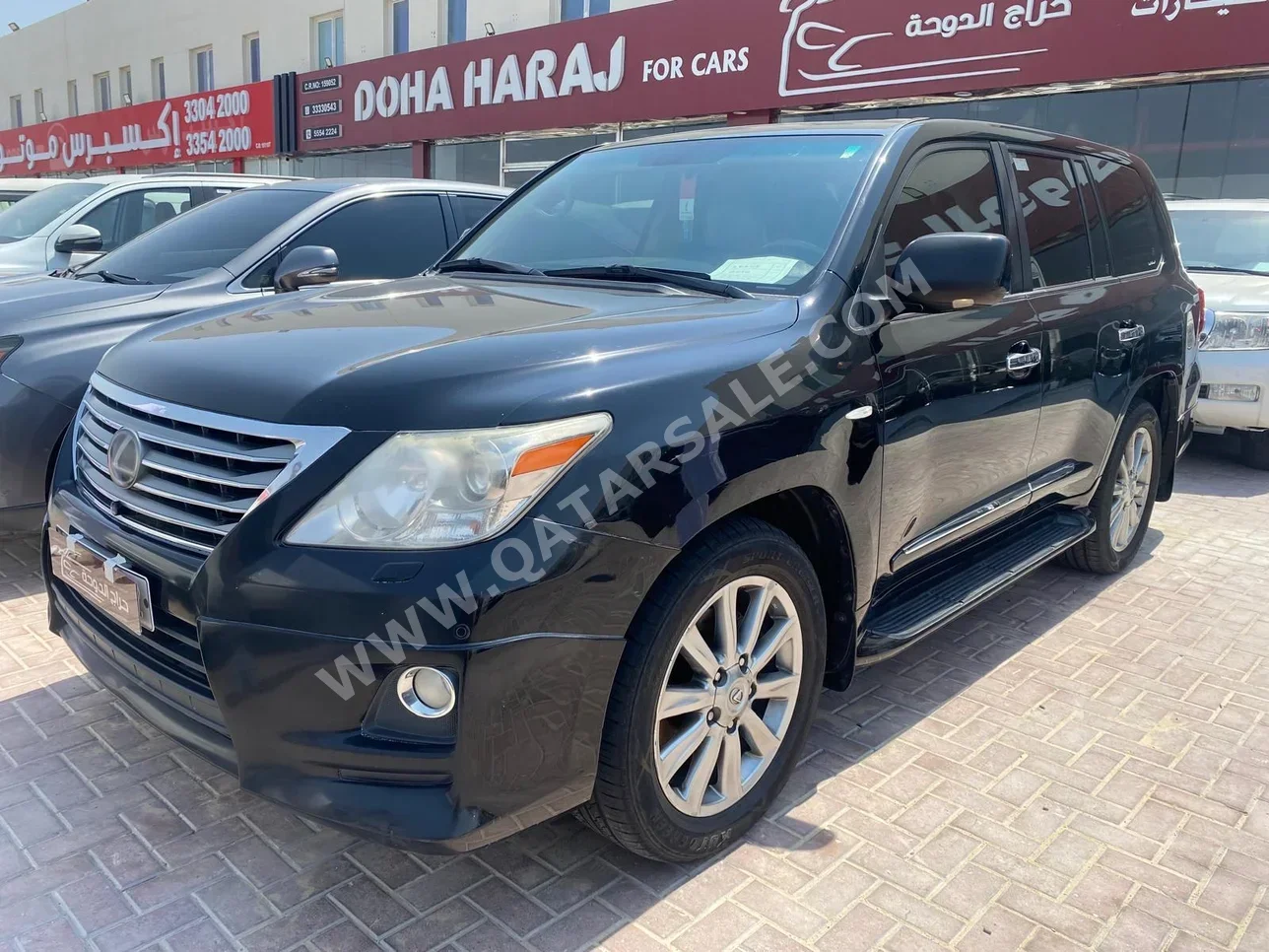 Lexus  LX  570  2010  Automatic  257,000 Km  8 Cylinder  Four Wheel Drive (4WD)  SUV  Black