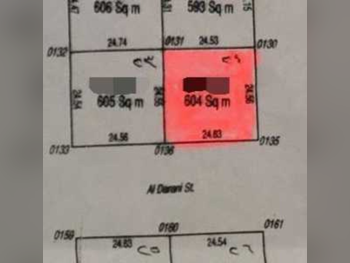 Lands For Sale  in Al Rayyan  - Muraikh  -Area Size 604 Square Meter