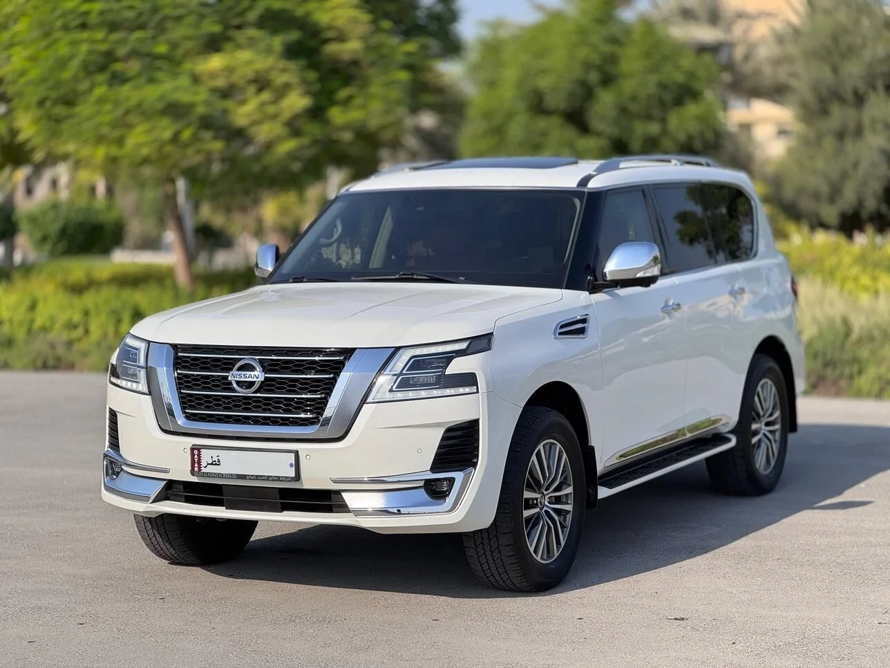 Nissan  Patrol  Platinum  2020  Automatic  99,800 Km  6 Cylinder  Four Wheel Drive (4WD)  SUV  White