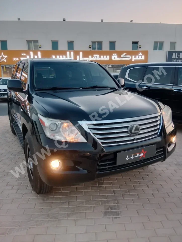 لكزس  ال اكس  570  2011  اوتوماتيك  223,000 كم  8 سلندر  دفع رباعي  اس يو في  أسود
