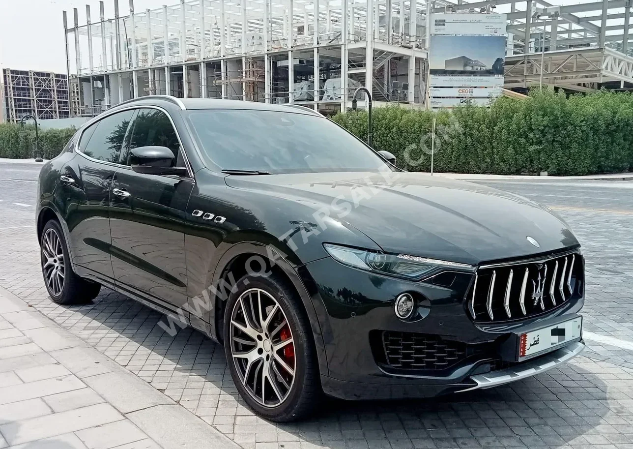 Maserati  Levante  S  2017  Automatic  60,000 Km  6 Cylinder  All Wheel Drive (AWD)  SUV  Black
