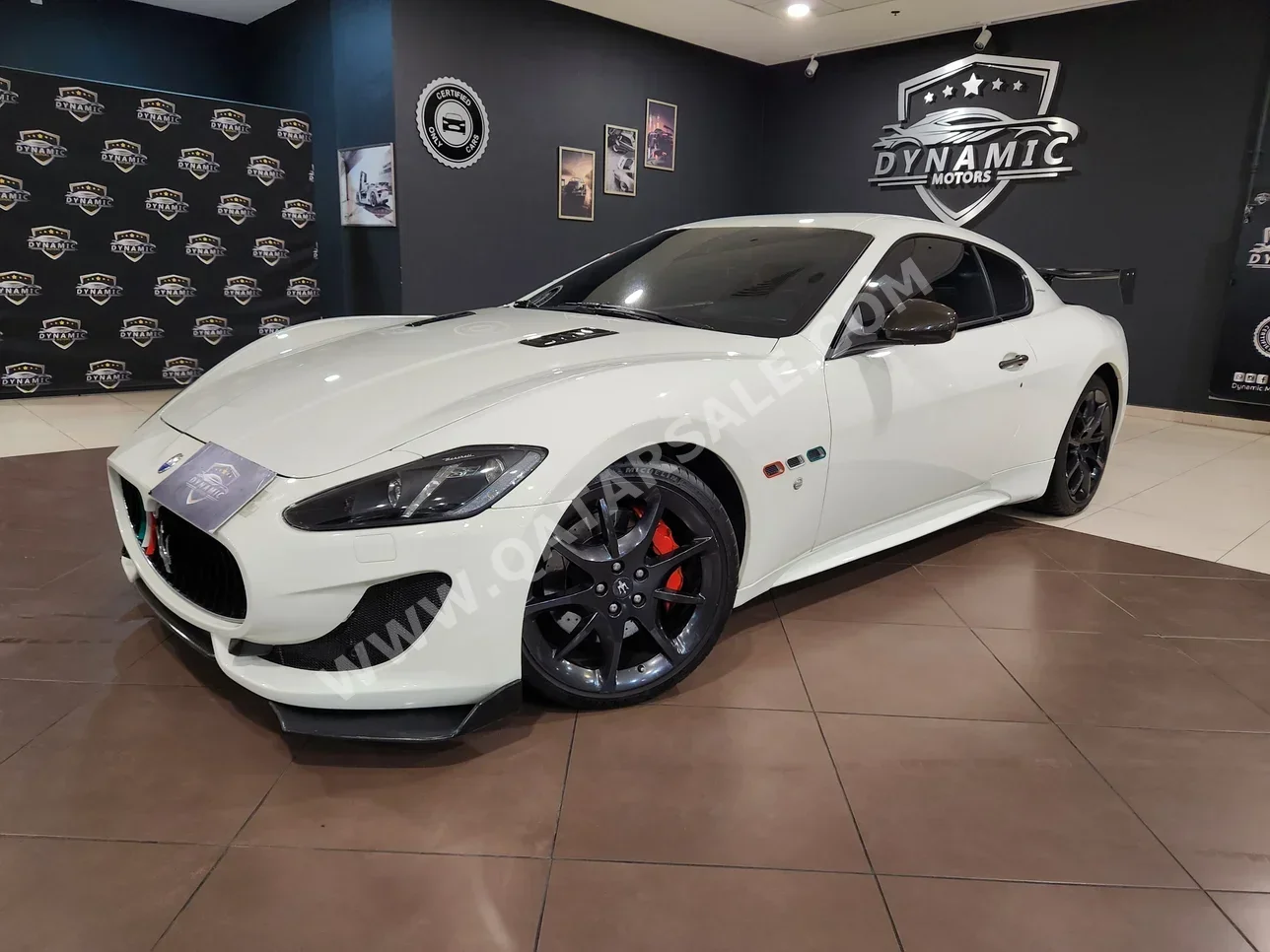 Maserati  GranTurismo  S  2014  Automatic  78,000 Km  8 Cylinder  Rear Wheel Drive (RWD)  Coupe / Sport  White