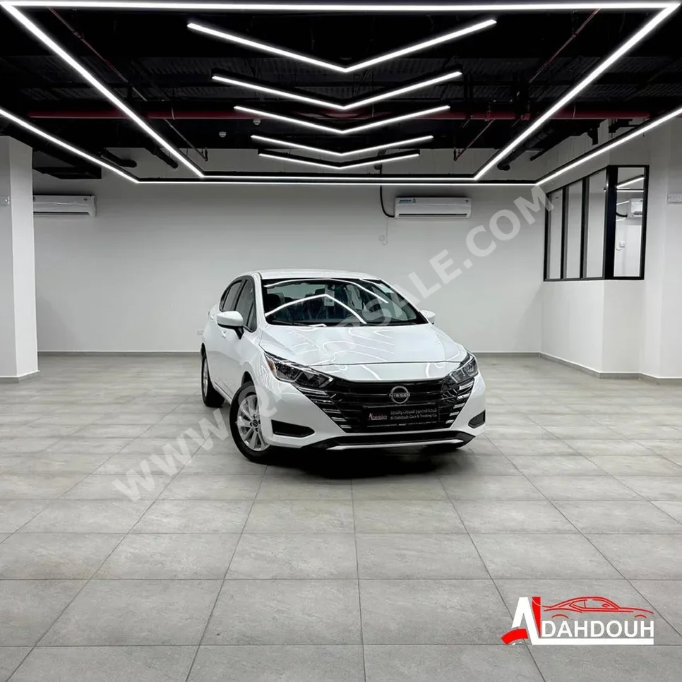Nissan  Sunny  2025  Automatic  0 Km  4 Cylinder  Front Wheel Drive (FWD)  Sedan  White  With Warranty