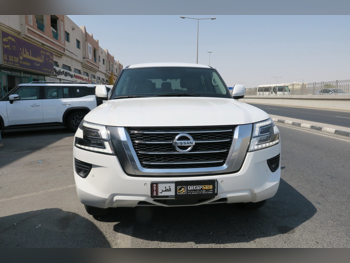 Nissan Patrol LE 2021 Automatic 95,000 Km 8 Cylinder Four Wheel Drive (4WD) SUV White